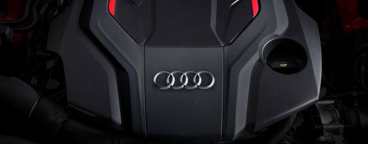 Engine in a 2024 Audi SQ5